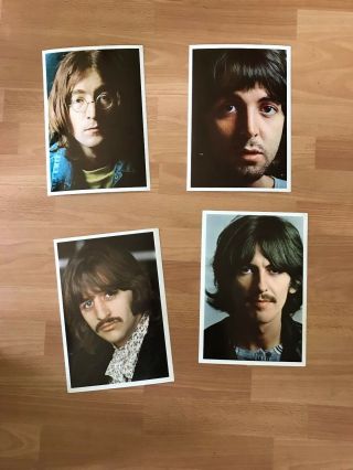 The Beatles White Album Mono No EMI Number 0015093 W/poster/photos/inner ' s 8