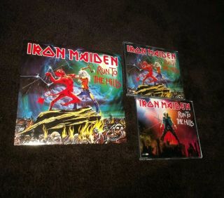 Run To The Hill Iron Maiden Singles 7 Inch And 2x Cds