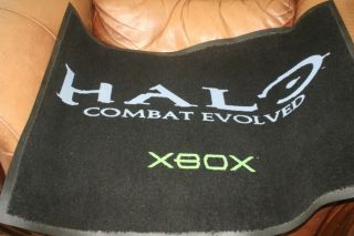 Uber Rare - Halo Combat Evolved Game Stop Xbox Promo Door Floor Mat - Halo 1