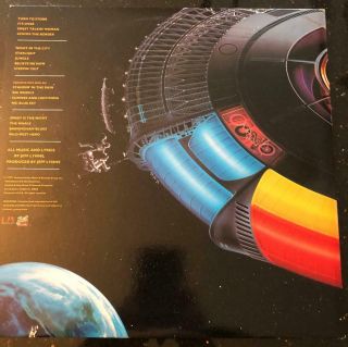 ELO : Out of The Blue Album; Signed by JEFF LYNNE & The ENTIRE BAND w/ 3
