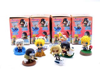 Set 8 Piece Boruto Naruto Shippuden Petit Chara Land Next Generations Figure