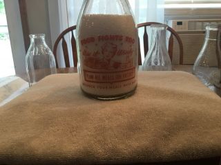 VERY RARE WW2 WWII V For Victory Milk Bottle. 3