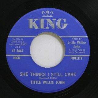 Hear Northern Soul R&b 45 Little Willie John - She Thinks I Still Care / Come B