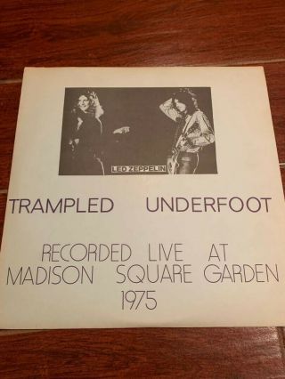 Led Zeppelin 2 Lp Trampled Underfoot Live Msg 1975 - Cream Of The Crop