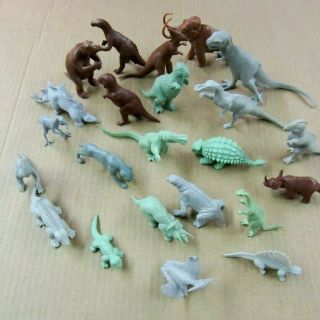 Marx Prehistoric Dinosaur Playset Dinsoaurs X23