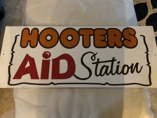Hooters Wood Sign