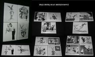 20 Bugs Bunny Roadrunner Movie Press Kit Photos Mel Blanc Chuck Jones