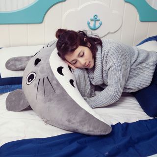 Totoro Pillow Hayao Miyazaki Animation My Neighbor Plush Soft Toy Doll Gift 24 "