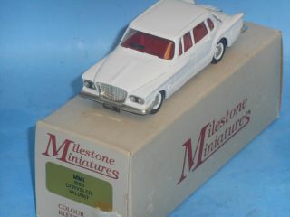 Milestone Miniatures Mm1 1/43 1960 Chrysler Valiant