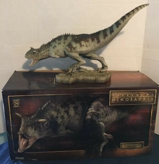 Rare Sideshow Dinosauria Carnotaurus Maquette 79/350