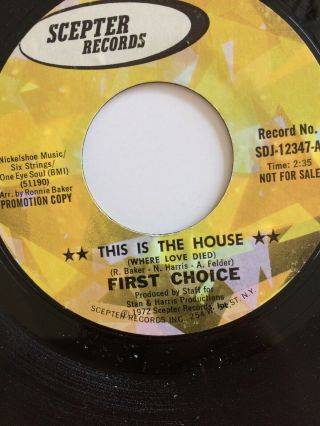 northern soul records,  Motown,  First Choice 2