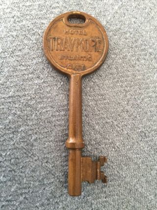 Vintage Key To Room 369 At Atlantic City’s Hotel Traymore