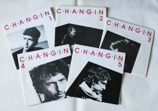Bob Dylan - Changin 1,  2,  3,  4 & 5 X 7 " Singles - Vinyl