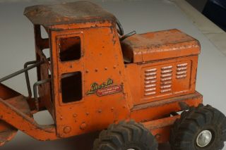Vintage Pressed Steel Toy LINCOLN No.  5401 Road Grader Construction 18 