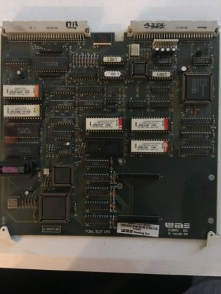 Wms (jackpot Party) 550 Cpu 1.  5 Plus Board,  Software And Video Io Board