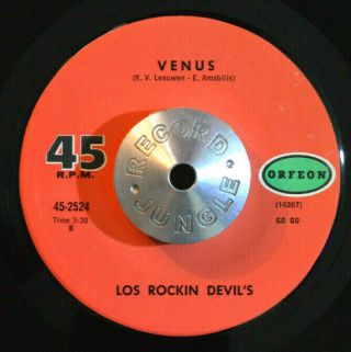 Latin Garage Psych 45 - Los Rockin Devils - Venus /looky Looky Promo M - Hear