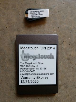 Merit Megatouch 2014 Hard Drive/upgrade/update Kit Key 