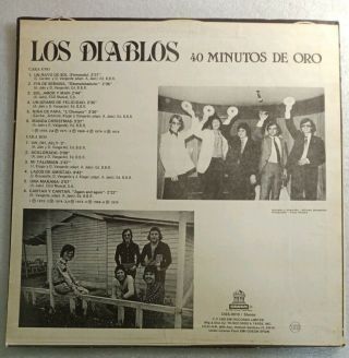 Los Diablos De Espana 40 Minutos de Oro ODEON OSS - 9010 LP VG, 4