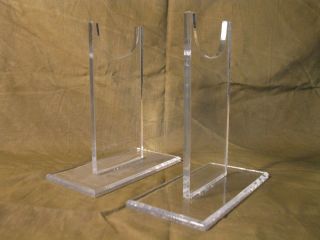 Premium Acrylic 5 " Tall Collectible & Military Firearms Rifle Display Stand