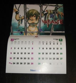 Newtype Usa Calendar 2008 Rozen Maiden Variante Devil May Cry Ah My Goddess