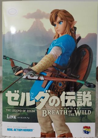 Real Action Heroes Rah Link - The Legend Of Zelda Breath Of The Wild Ver.