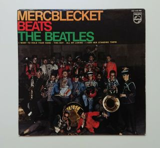 Mercblecket Beats The Beatles,  Rare Signed Ep,  1964
