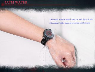 Naruto Watch Sasuke Kakashi Sharingan LED Watch Waterproof Touch Screen Watch 2