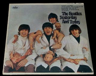 Beatles Butcher Cover Peeled Gorgeous W/removed Trunk Slick,  Record And More