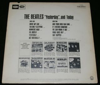 BEATLES BUTCHER COVER PEELED GORGEOUS W/REMOVED TRUNK SLICK,  RECORD AND MORE 4