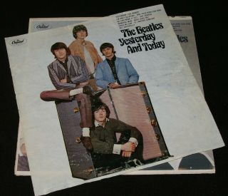 BEATLES BUTCHER COVER PEELED GORGEOUS W/REMOVED TRUNK SLICK,  RECORD AND MORE 5