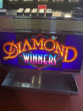 BALLY LAS VEGAS S - 5500 1994 Diamond WINNER SLOT MACHINE - 5 REEL 4