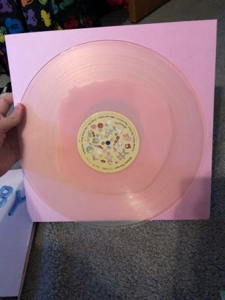 MELANIE MARTINEZ Cry Baby LP on PINK/WHITE VINYL & Buttons 2