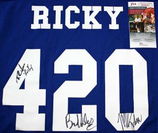 Trailer Park Boys Signed Hockey Jersey Ricky Bubbles Julian Autographed,  Jsa