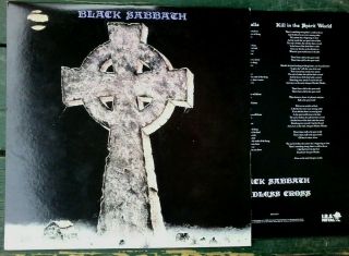 Black Sabbath - Headless Cross (rare,  I.  R.  S.  - 82002) 1989 Lp