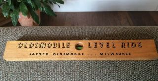 Oldsmobile Advertising Oldsmobile Sign Level Rocket Oldsmobile Jaeger Milwaukee