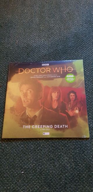 Doctor Who The Creeping Death Ltd Ed Neon Green Bbc 12 " Lp Vinyl 2019 Big Finish