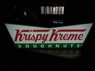 Krispy Kreme Lighted Sign