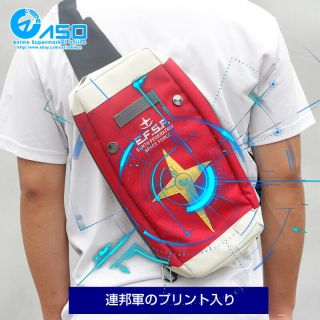 Mobile Suit Gundam Rx78 - 2 Efsf Cosplay Anime Shoulder Bag Travelbag Itabag Gift
