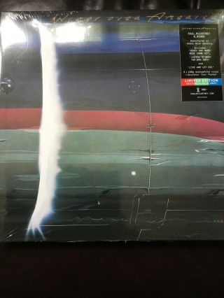 Paul Mccartney Live Album Wings Over America Red Green Blue Vinyl 3x Lp
