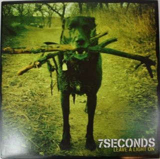 7 Seconds Leave A Light On Lp 2014 Limited Edition Blue Colored Vinyl Nm/nm
