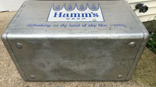 Vintage Hamm ' s Beer Cooler 
