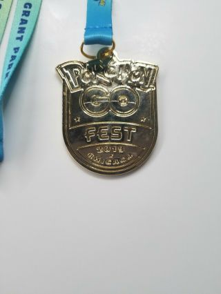 Pokemon Go Fest Chicago 2019 Battle Arena Champion Medal 2