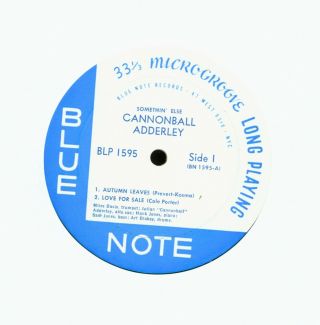 Cannonball Adderley on Blue Note 1595 3