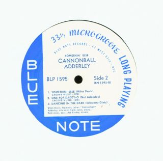 Cannonball Adderley on Blue Note 1595 4