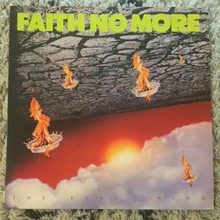 Faith No More The Real Thing Vinyl Lp 828 154 - 1 Ex/ex 1989
