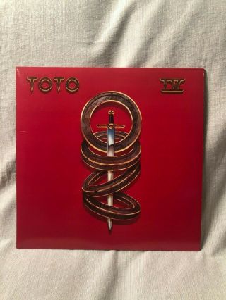 1982 Toto IV LP Album Vinyl Columbia Records FC 37728 EX/EX 4