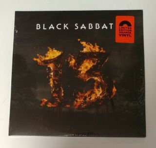 Black Sabbath “13” Orange Vinyl 2 Lp Set Ltd Edition