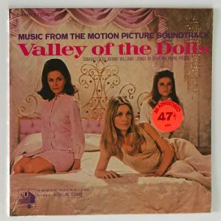 1967 Jazz Soundtrack Lp / Valley Of The Dolls / Sharon Tate 20th Century