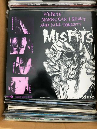 The Misfits - Die Die my Darling White vinyl Pressing only 500 copies 3