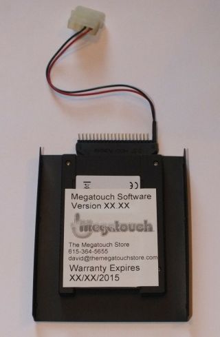 Merit Megatouch Force 2011 Hard Drive Ssd Ide 11 - Plug N Play